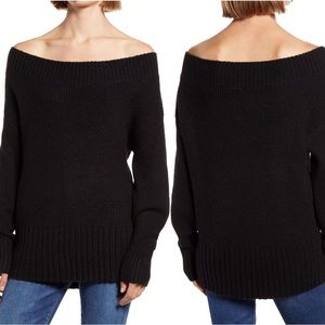 NWT Chelsea28 Off the Shoulder Sweater